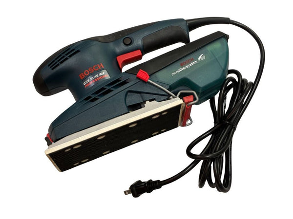 ☆美品☆ BOSCH ボッシュ オービタルサンダー GSS23AE 研磨機 集じん付 100V133284 - 4