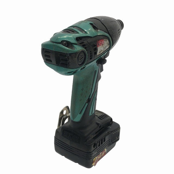 ☆中古品☆RYOBI リョービ 14.4V 充電式インパクトドライバー BID-1410 バッテリ2個(500mAh) 充電器 ケース付 コードレス117513 - 6