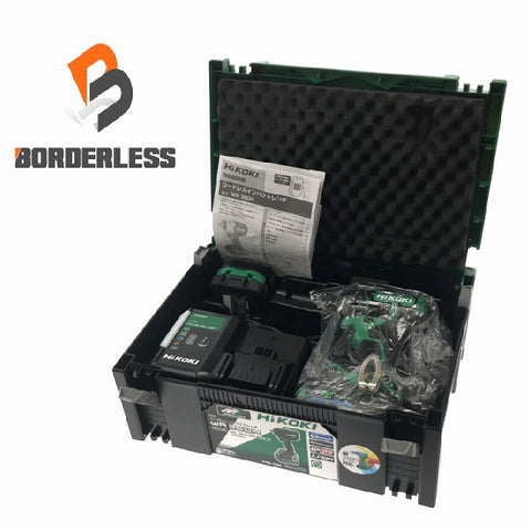 ☆未使用品☆ HIKOKI ハイコーキ 36V コードレスインパクトレンチ WR36DH(2XPSZ) マルチボルトバッテリー2個+充電器+ケース109210