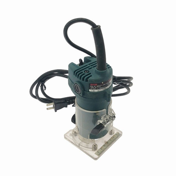 ☆中古品☆RYOBI リョービ 100V トリマー MTR-40 ケース付 コード式 ルーター 木材加工 トリミング 穴あけ116974 - 7