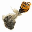 ☆中古品2個セット☆KITO キトー チェーンブロック M3形 CB010 荷重1.0ton/1ton 揚程2.5m 手動式 チェンブロック 吊り具 荷揚げ136496 - 2