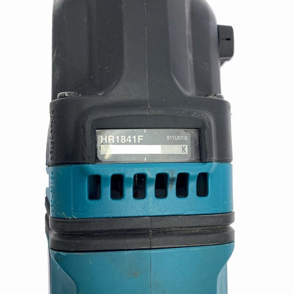 ☆中古品☆makita マキタ 100V 18mm ハンマドリル HR1841F ケース付 コード式 ハンマードリル 穴あけ 穿孔129747 - 9