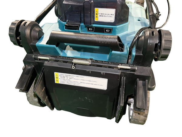 ☆中古品☆makita マキタ 18V×2＝36V 充電式芝刈機 MLM382D 本体＋カギ付 刈込幅380mm コードレス 芝刈り機 ガーデニング126117 - 9