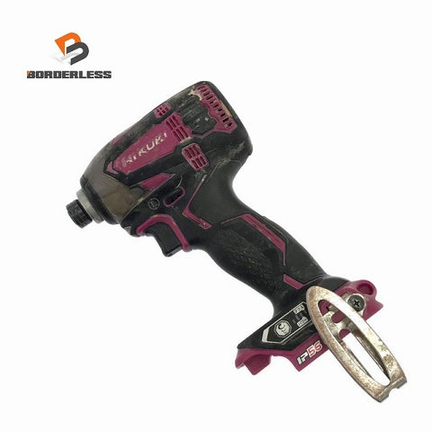 ☆中古品☆HiKOKI ハイコーキ 18V コードレスインパクトドライバ 型番不明 電動工具 締め付け 充電式 DIY 日曜大工123831