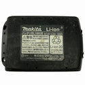 ☆中古品☆makita マキタ 18V 6.0Ah 純正リチウムイオンバッテリー BL1860B 急速 残量表示ボタン 蓄電池 雪/飛行機136904 - 10
