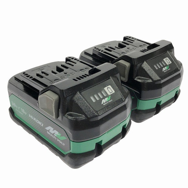 ☆美品3点セット☆HiKOKI ハイコーキ リチウムイオン蓄電池 BSL36A18X×2 充電器 UC18YDL2 マルチボルトバッテリー133292 - 3