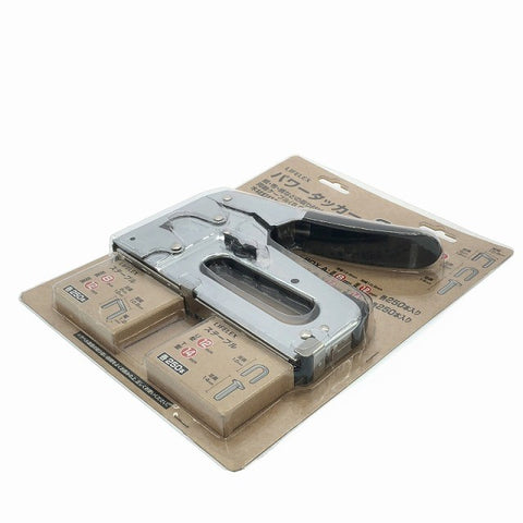 ☆未使用品☆LIFELEX ライフレックス パワータッカー 3WAYステープル ST-718 紙 布 網  KOHNAN SHOJI/コーナン商事116008 - 0