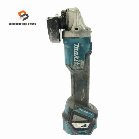 ☆中古品☆makita マキタ 18V 100mm 充電式ディスクグラインダー GA412D 本体のみ コードレス ディスクサンダー 研磨機 切削133172