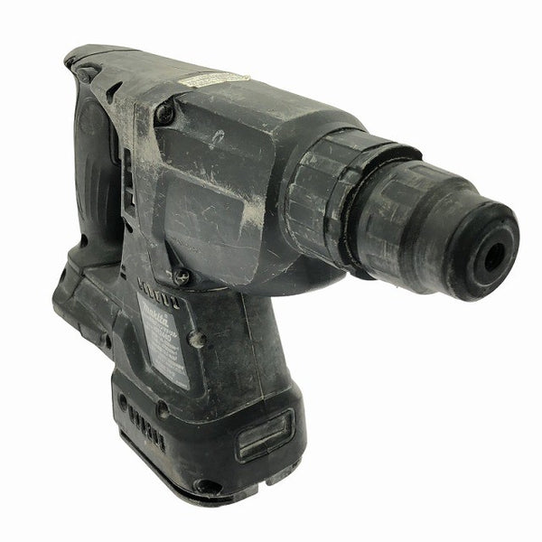 ☆中古品☆makita マキタ 18V 充電式ハンマドリル HR244D 黒 バッテリ1個(6.0Ah)付 コードレス ハンマードリル132289 - 3