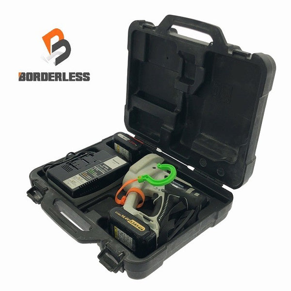 ☆中古品☆Panasonic パナソニック 14.4V 充電式全ネジカッター EZ4540LS2S-B バッテリー2個(3.3Ah/4.2Ah)充電器+パーツ+ケース109471 - 1