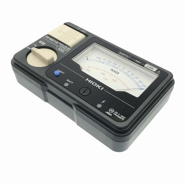 ☆未使用品☆HIOKI 日置電機 アナログメグオームハイテスター IR4013-10 単レンジ アナログ絶縁抵抗計 アナログメガー 電気計測器132199 - 4