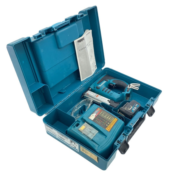 ☆中古品☆makita マキタ 14.4V 充電式ピンタッカ PT350D バッテリー1個(14.4V 3.0Ah) 充電器 ケース付き118771 - 2