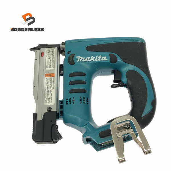 ☆中古品☆makita マキタ 14.4V 35mm 充電式ピンタッカー PT350D 本体のみ コードレス ピンネイラ ピン釘打機 電動工具136600 - 1