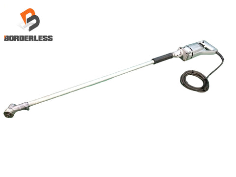 ☆中古品☆HITACIH 日立工機 100V 電気ドリル LUH-DH4 長柄付 オートケレンダー 塗装用 屋根ケレン 研磨機 ディスクサンダー130150