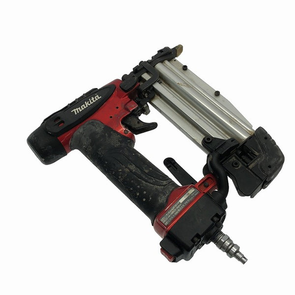 ☆中古品☆ makita マキタ 高圧 ピンタッカ AF501HP 赤/レッド 15mm-50mm ケース付 - 5