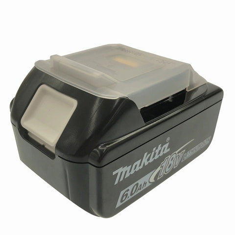 ☆極美品充電回数1回☆makita マキタ 18V 6.0Ah 純正 リチウムイオンバッテリー BL1860B 残量表示付 リチウムイオン電池 蓄電池119049 - 0