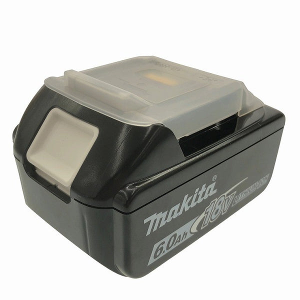 ☆極美品充電回数1回☆makita マキタ 18V 6.0Ah 純正 リチウムイオンバッテリー BL1860B 残量表示付 リチウムイオン電池 蓄電池119049 - 2