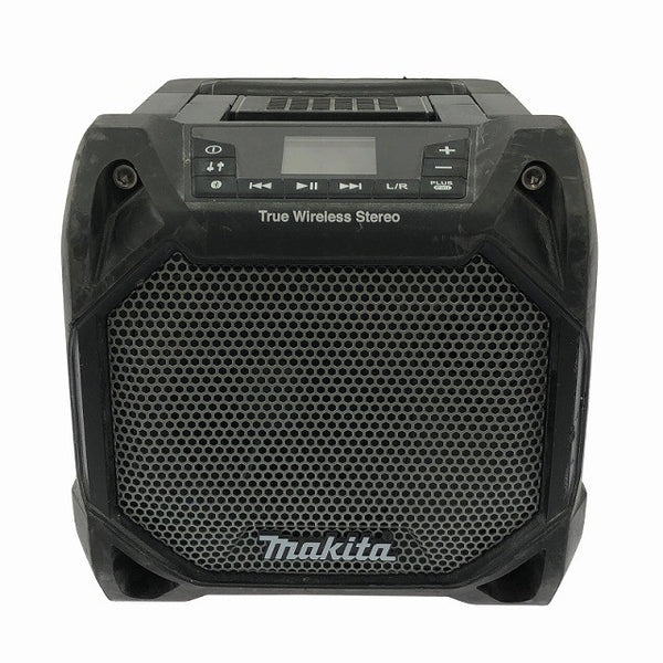 ☆中古品☆makita マキタ 10.8V～18V 充電式スピーカー MR203 本体のみ 黒/ブラック Bluetooth 現場スピーカー アウトドア 音楽 ♪128237 - 6