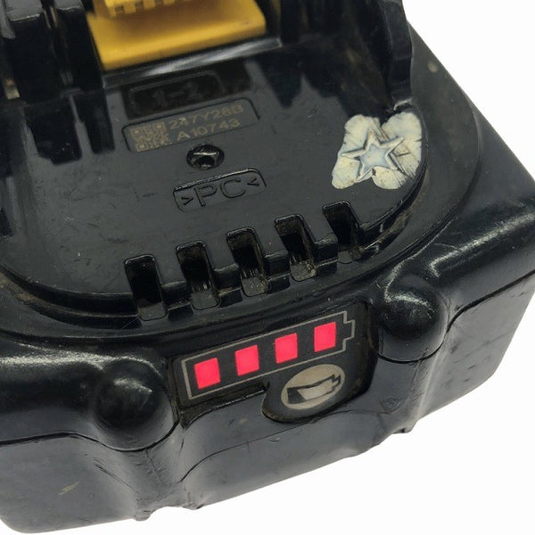 ☆中古品☆makita マキタ 18V 6.0Ah 純正 リチウムイオンバッテリー BL1860B 残量表示付 雪マーク 蓄電池 充電池138210 - 7