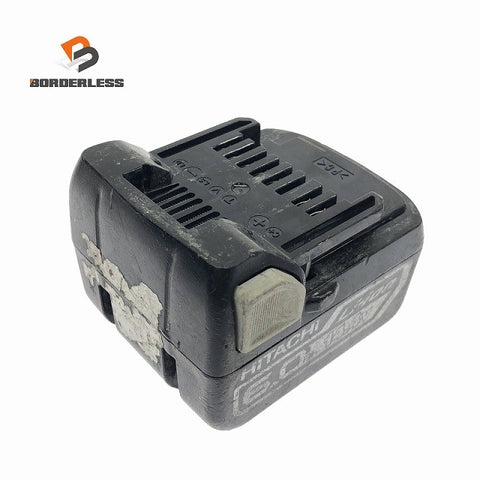 ☆中古品☆HITACHI 日立工機 14.4V 6.0Ah 純正 蓄電池 BSL1460 リチウムイオンバッテリー リチウムイオン電池 充電池122931