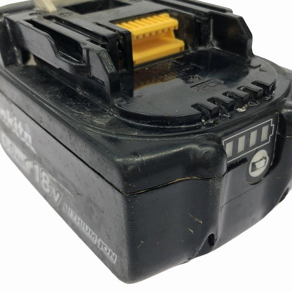 ☆中古品☆makita マキタ 18V 6.0Ah 純正 リチウムイオンバッテリー BL1860B 残量表示付 リチウムイオン電池 蓄電池 充電池116776 - 6