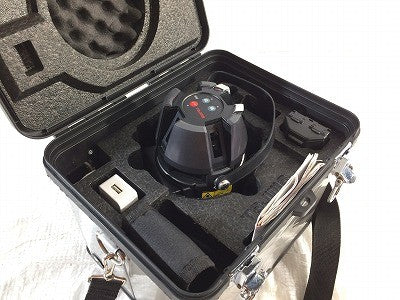 ☆美品☆TAJIMA タジマ グリーンレーザー墨出し器 ZEROG2L-KJCSET 受光機 三脚 バッテリ1個 ケース付 ゼログリーン ジンバルKJC - 3