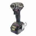 ☆中古品☆makita マキタ 18V 充電式インパクトドライバ TD173D 紫 バッテリー(18V 5.0Ah) 充電器付き 電動工具 締め付け - 2