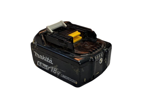 ☆中古品☆ makita マキタ 18V 6.0Ah 純正 リチウムイオンバッテリー BL1860B 急速充電対応 雪マーク132802 - 0