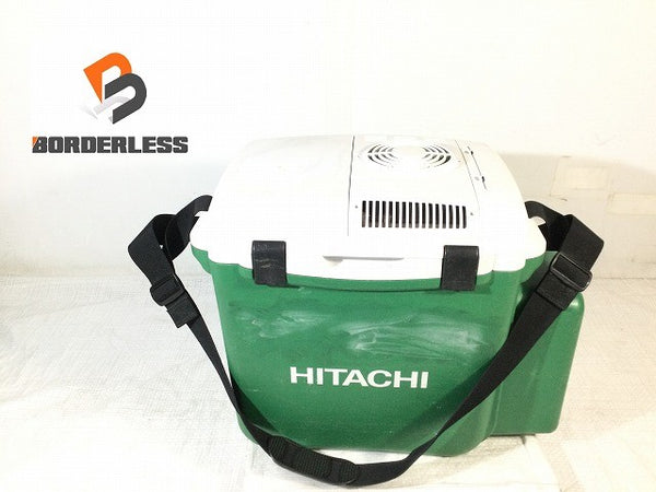 ☆中古品☆HITACHI 日立工機 14.4V/18V/100V コードレス冷温庫 UL18DSL 本体＋ACアダプタ付 充電式保冷温庫 アウトドア118457 - 1