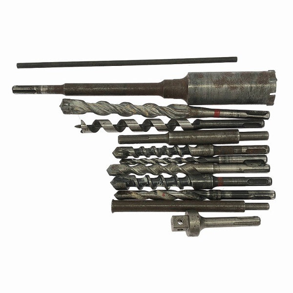 ☆中古品☆HITACHI 日立工機 100V 24mm ロータリハンマドリル DH24PC2 ケース付 コード式 ロータリーハンマードリル 穴あけ128960 - 10