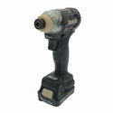 ☆比較的綺麗☆ makita マキタ 10.8V 充電式インパクトドライバ TD111D 黒/ブラック バッテリー2個 充電器 ケース付き コードレス116762 - 4