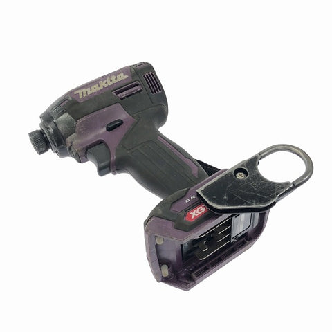 ☆美品☆makita マキタ 40Vmax 充電式インパクトドライバ TD002GZAP 紫/パープル 本体のみ - 0