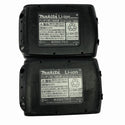 ☆比較的綺麗2個※充電回数2回と3回☆makita マキタ 18V 6.0Ah 純正 リチウムイオンバッテリー BL1860B 雪マーク 残量表示付127919 - 10