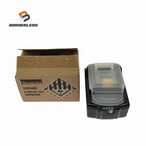 ☆極美品☆makita マキタ 18V 6.0Ah 純正リチウムイオンバッテリー BL1860B LITHIUM-ION 雪/飛行機マーク124109