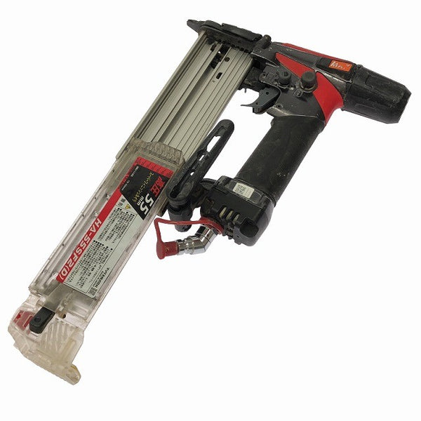 ☆比較的綺麗です☆ MAX マックス 高圧 55mm スーパーフィニッシュネイラ HA-55SF2(D) エア工具 エアツール 仕上130267 - 9