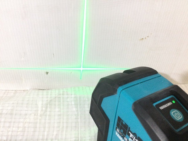 ☆比較的綺麗☆YAMASHIN ヤマシン 山真製鋸 レーザー下げ振りグリーン SG-GP2 ケース付 グリーンレーザー下げ振り 墨出し器118869 - 8