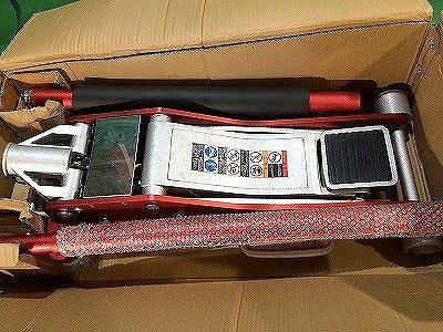 ☆未使用品☆MASADA マサダ アルミジャッキ SJ-20AL ハンドル付 荷重2ton/2000kg 油圧式 低床型 ガレージジャッキ フロアジャッキ114214 - 7
