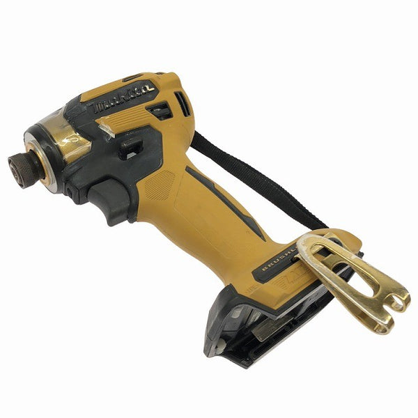 ☆中古品 20周年記念色☆makita マキタ 18V 充電式インパクトドライバ TD173D プレミアムイエロー 本体とTD173DGXPYのケース136875 - 4