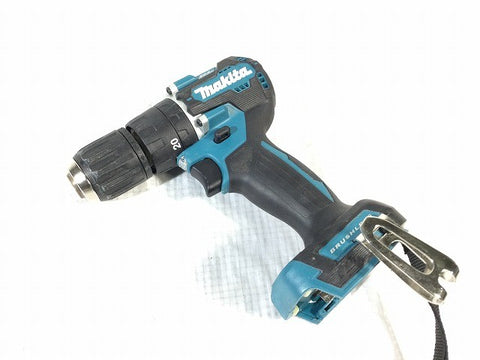☆中古品☆ makita マキタ 18V 充電式震動ドライバドリル HP487D 青/ブルー 本体+バッテリー1個(6.0Ah)充電器129142 - 0