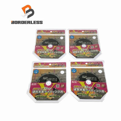 ☆未使用品4枚セット☆ハウスBM ハウスビーエム 100mm 外装デンマルVダイヤ DMVD-10010 硬質窯業サイディング用チップソー124645