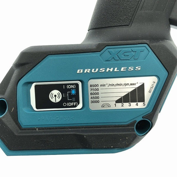 ☆未使用品☆makita マキタ 40Vmax 100mm 充電式ディスクグラインダー GA019GRMX バッテリ2個(4.0Ah) 充電器 ※ケース無し122388 - 7