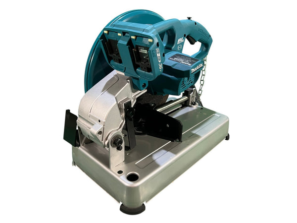 ☆美品☆makita マキタ 18V+18V 36V 355mm 充電式切断機 LW141D 本体のみ 電動工具 鉄工 軽天材切断131732 - 5