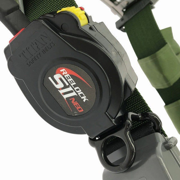 ☆比較的綺麗☆TITAN タイタン サンコー REELOCK S2 NEO 胴ベルト型安全帯 RICORO リコロ 小型巻取式安全帯 墜落防止137431 - 9