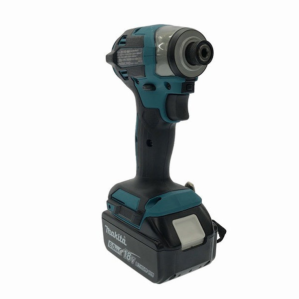 ☆極美品☆makita マキタ 18V 充電式インパクトドライバ TD173DRGX バッテリー2個(18V 6.0Ah) 充電器付き 電動工具 締め付け116806 - 5