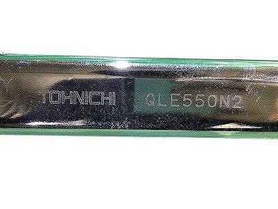 ☆未使用品☆ TOHNICHI 東日 ラチェット付プリセット形トルクレンチ QLE550N2 最小100～最大550        115040 - 6