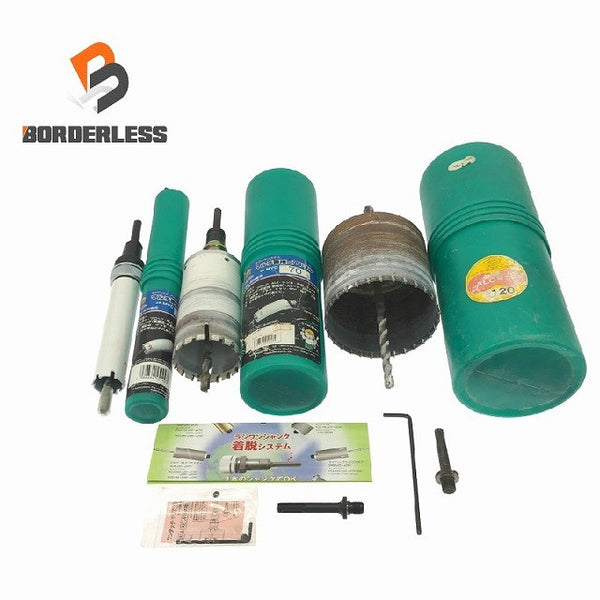☆中古品 3点セット☆ハウスB.M コアドリル φ120 ALC用コア ALC-120 φ70 マルチ兼用コア MVC-70 φ32 マルチ兼用コア MVC-32 115706 - 1