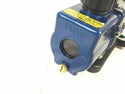 ☆中古品☆TASCO タスコ オイル逆流防止弁付 ウルトラミニツーステージ真空ポンプ TA150SB-2 ケース付 コード式 エアコン取付130141 - 8