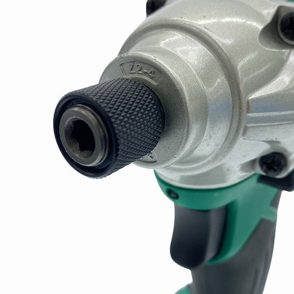 ☆美品☆makita マキタ 14.4V 充電式インパクトドライバー MTD001DSX バッテリー2個(14.4V 1.5Ah) 充電器 ケース付 コードレス - 9