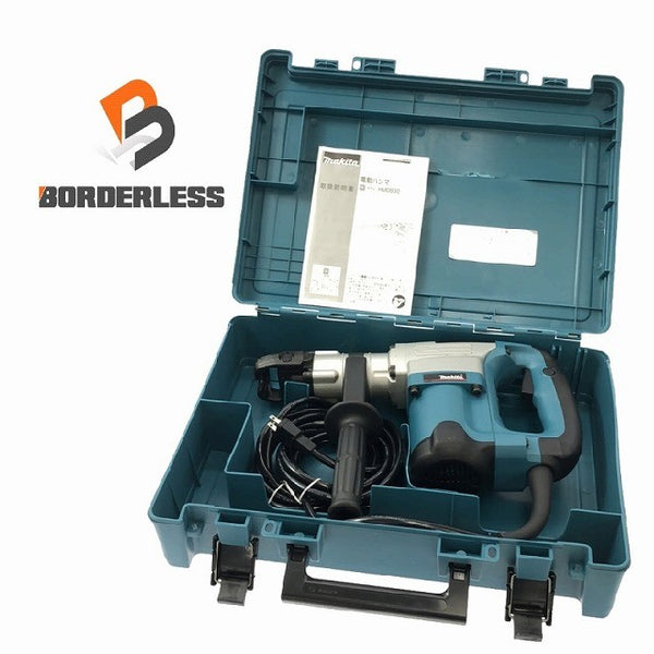 ☆未使用品☆makita マキタ 電動ハンマ HM0830 シャンク ケース付 斫り ハツリ チッパー コンクリートブレイカー 穴あけ119426 - 1