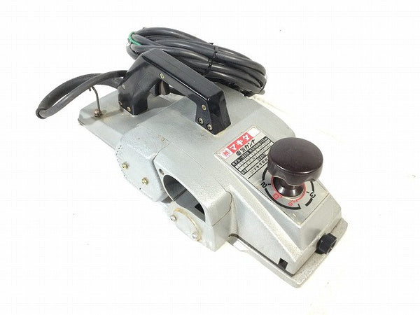 ☆中古品☆makita マキタ 100V 電気カンナ 1805N 木箱付 コード式 電気かんな 電動カンナ 電動かんな 木材加工 切削 大工道具118448 - 5